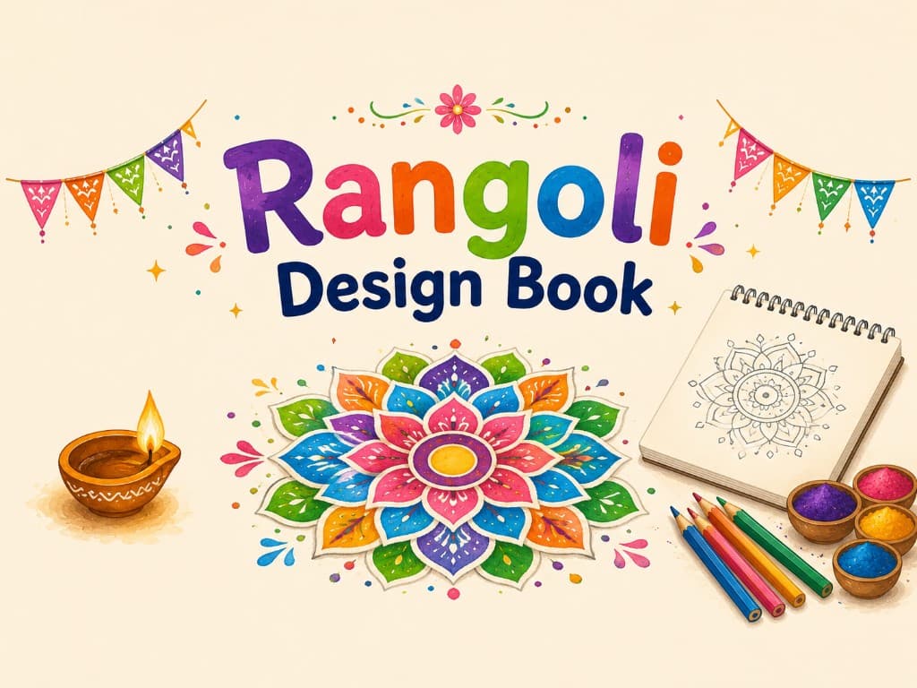 Rangoli Design Book cover